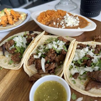 Anejo Cocina Mexican - 3 Tacos Asada meal (from Taqueria Frida menu) - Mexican Near Me - Jacksonville, Florida Anejo Cocina Mexican - 3 Tacos Asada meal (from Taqueria Frida menu) - Mexican Near Me - Jacksonville, Florida