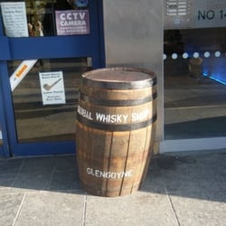 Robert Graham 1874 - Barrel outside shop