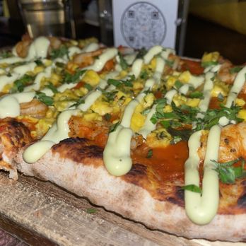 Kokomo - The flavorful Wah Gwaan Flatbread - Caribbean Near Me - Brooklyn, New York