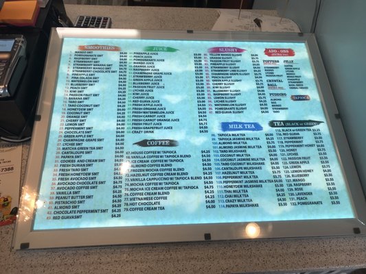 Menu photo 6 Boba Tea Lounge New Braunfels, TX
