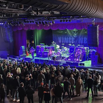 Marquee Theatre - Opening band. Picture taken from upstairs balcony seats. Downstairs is GA standing only. - Music Venues Near Me - Tempe, Arizona