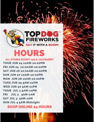 TOPDOG Fireworks