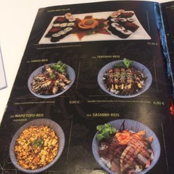 Sushi Time - Speisekarte