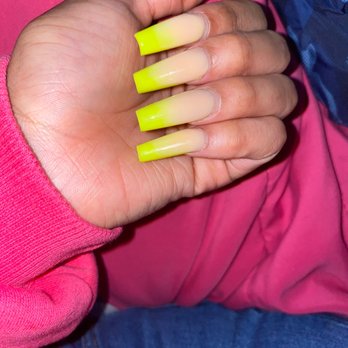 JP Nail Spa - Ombré full set (one week old) - Nail Salons Near Me - Sacramento, California JP Nail Spa - Ombré full set (one week old) - Nail Salons Near Me - Sacramento, California