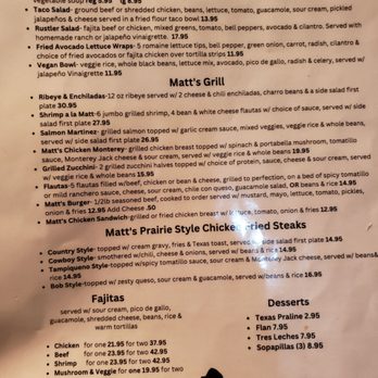 Matt’s Rancho Martinez - Menu - Tex-Mex Near Me - Allen, Texas Matt’s Rancho Martinez - Menu - Tex-Mex Near Me - Allen, Texas