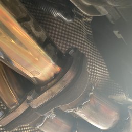 Bolt head coming through