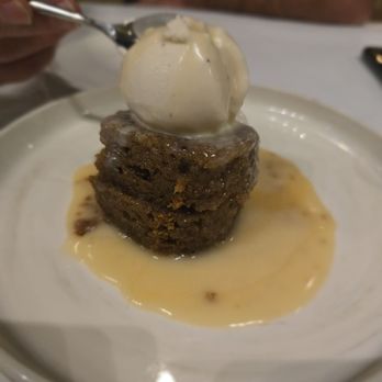 Central Park Bistro - Butter toffee bread pudding - New American Near Me - San Mateo, California