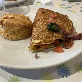 Big Bad Breakfast - Lodge - Cornbread omelet - Breakfast & Brunch Near Me - South Pittsburg, Tennessee Big Bad Breakfast - Lodge - Cornbread omelet - Breakfast & Brunch Near Me - South Pittsburg, Tennessee