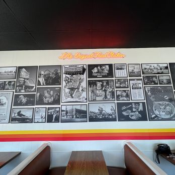Pioneer Chicken - Vintage pictures on the wall - Fast Food Near Me - Los Angeles, California Pioneer Chicken - Vintage pictures on the wall - Fast Food Near Me - Los Angeles, California