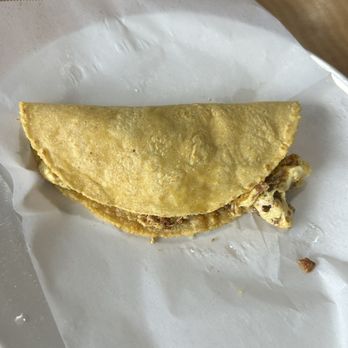 Mi Tequilla Jalisco - Chorizo and egg taco with corn tortilla - Mexican Near Me - San Antonio, Texas Mi Tequilla Jalisco - Chorizo and egg taco with corn tortilla - Mexican Near Me - San Antonio, Texas