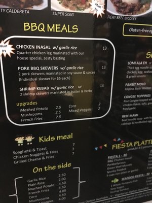 Menu photo 2 Roc's Grill Calgary, AB