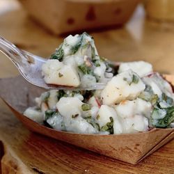 Wurst in Gruene - German Potato Salad