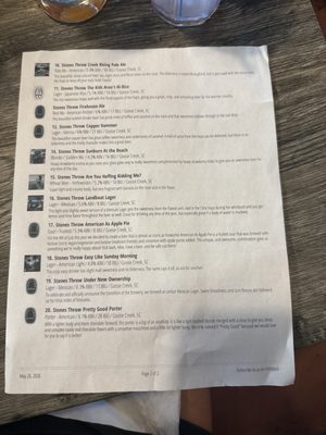 Menu photo 1 Stones Throw Tavern Charleston, SC Menu photo 1 Stones Throw Tavern Charleston, SC