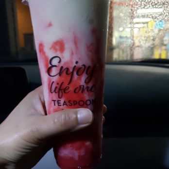 Teaspoon - Strawberry colada - Bubble Tea Near Me - San Jose, California Teaspoon - Strawberry colada - Bubble Tea Near Me - San Jose, California