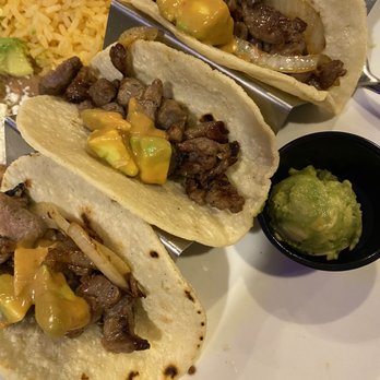 Molcajetes - Tacos with ribeye - Mexican Near Me - Dallas, Texas