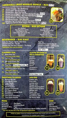 Menu photo 5 Pho House Brews & More Baytown, TX Menu photo 5 Pho House Brews & More Baytown, TX