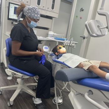 SoCal Pediatric Dentistry - My son just chillin' watching Bluey while getting his teeth clean - Pediatric Dentists Near Me - Torrance, California SoCal Pediatric Dentistry - My son just chillin' watching Bluey while getting his teeth clean - Pediatric Dentists Near Me - Torrance, California