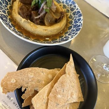 Aba - Crispy Short Rib Hummus* - Mediterranean Near Me - Austin, Texas