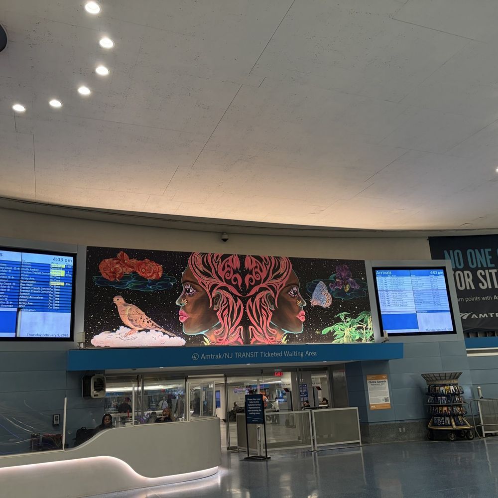Drawings Inside the terminal.