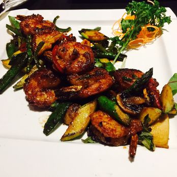 Mito - Wok Grilled Garlic Shrimp. Perfectly cooked, huge, succulent, sweet and absolutely delicious just missing a bit of heat to make it perfect! - Japanese Near Me - Forest Hills, New York