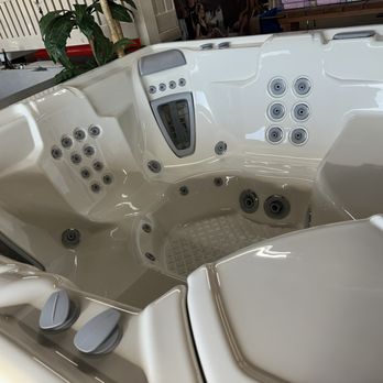 Stove & Spa Center - Inside spa at showroom before delivery - Hot Tub & Pool Near Me - Atascadero, California Stove & Spa Center - Inside spa at showroom before delivery - Hot Tub & Pool Near Me - Atascadero, California