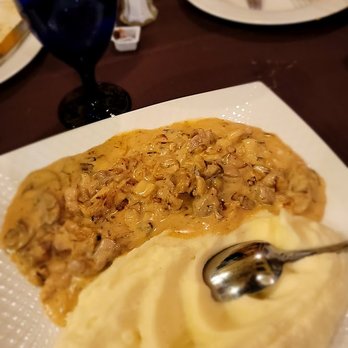 Skovorodka - Chicken stroganoff. Would recommend over the steak. Better deal. - Russian Near Me - Brooklyn, New York