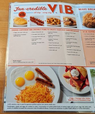 Menu photo 5 Village Inn Virginia Beach, VA