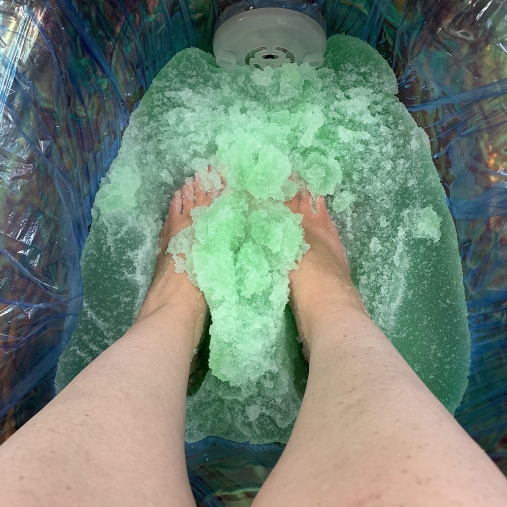 Jelly pedicure Jelly pedicure