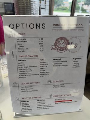 Menu photo 1 Rose Cat Coffee Company Lincoln, NE Menu photo 1 Rose Cat Coffee Company Lincoln, NE