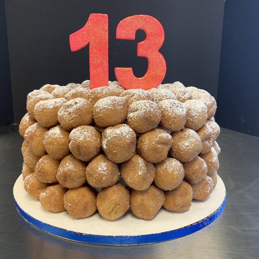 Kool Kakes By Dylan - Donut Hole Cake for a 13 year old birthday - Bakeries Near Me - Tyler, Texas Kool Kakes By Dylan - Donut Hole Cake for a 13 year old birthday - Bakeries Near Me - Tyler, Texas