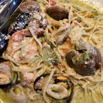 Sur at The Barnyard - Seafood Linguini - New American Near Me - Carmel, California Sur at The Barnyard - Seafood Linguini - New American Near Me - Carmel, California