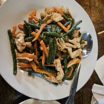 Rasa Sayang - Green Bean Chicken, YUCK. Do not recommend. Had a sour flavor abd chicken was dry and unwarranted. Definitely not enjoyable. - Pan Asian Near Me - Roswell, Georgia Rasa Sayang - Green Bean Chicken, YUCK. Do not recommend. Had a sour flavor abd chicken was dry and unwarranted. Definitely not enjoyable. - Pan Asian Near Me - Roswell, Georgia