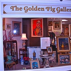 The Golden Fig Gallery - Our Storefront Inside Adams Square