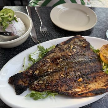 Puma Detroit - CARIBBEAN RICE and BUTTERFLIED TROUT - Argentine Near Me - Detroit, Michigan