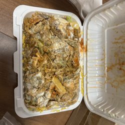 Habibi Halal Food - Lamb over platter