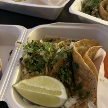 Carnitas And Tacos - (Special) chicharrones & nopales tacos with cilantro, onion, & lime - Tacos Near Me - Akron, Ohio Carnitas And Tacos - (Special) chicharrones & nopales tacos with cilantro, onion, & lime - Tacos Near Me - Akron, Ohio