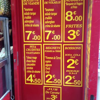 Chez Hanna - Menu - Kosher Near Me - Paris, 75
