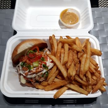 Shameless Buns - "Not your Lola's Adobo" bun - Food Trucks Near Me Shameless Buns - "Not your Lola's Adobo" bun - Food Trucks Near Me