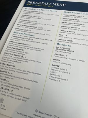 Menu photo 1 Sonesta Fort Lauderdale Beach Fort Lauderdale, FL Menu photo 1 Sonesta Fort Lauderdale Beach Fort Lauderdale, FL