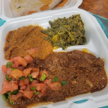Alif Brew & Mini Mart - Beef lentils greens - Cafes Near Me - Philadelphia, Pennsylvania