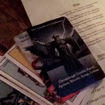 The Drifter - Menus and drink tarot cards - Speakeasies Near Me - Chicago, Illinois