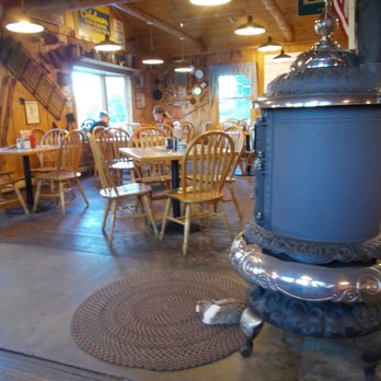 Water Wheel Breakfast & Gift House - Cat by the stove never moves! - Breakfast & Brunch Near Me - Jefferson, New Hampshire Water Wheel Breakfast & Gift House - Cat by the stove never moves! - Breakfast & Brunch Near Me - Jefferson, New Hampshire