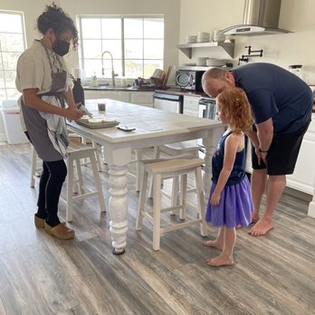 Kuki + Ania - Chef V was great at answering questions while she cooked...a tall order when there is a 5-year old in the group!!! - Personal Chefs Near Me