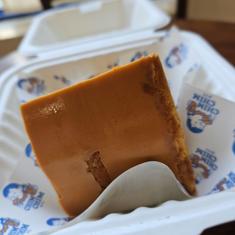 Chim Chim - Thai Tea Cake. $10. Simplest, but also very tasty - Bakeries Near Me - New York, New York Chim Chim - Thai Tea Cake. $10. Simplest, but also very tasty - Bakeries Near Me - New York, New York