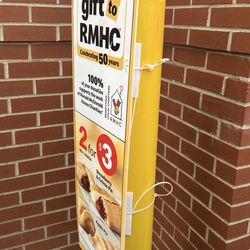 McDonald's - Information board