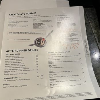 The Melting Pot - Menu - Fondue Near Me - Columbus, Ohio