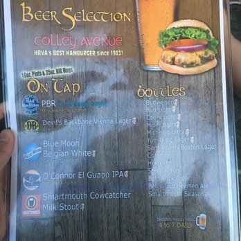 Kelly's Tavern - Beer menu - American Near Me - Norfolk, Virginia