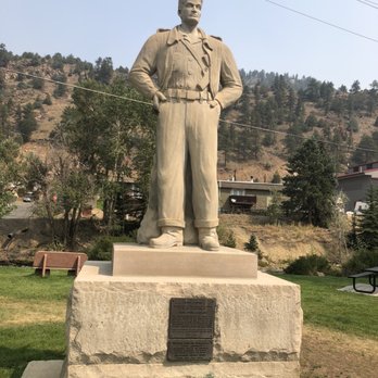 Steve Canyon Statue - Landmarks & Historical Buildings Near Me - Idaho Springs, Colorado Steve Canyon Statue - Landmarks & Historical Buildings Near Me - Idaho Springs, Colorado