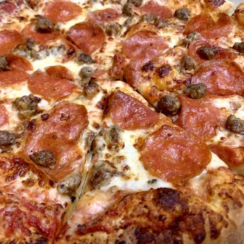 Pizza Time - a pepperoni and sausage pizza - Pizza Near Me - Spanaway, Washington Pizza Time - a pepperoni and sausage pizza - Pizza Near Me - Spanaway, Washington