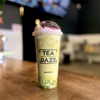 Tea Daze - Winter series drink called Matchamacallit! - Coffee & Tea Near Me - Modesto, California
